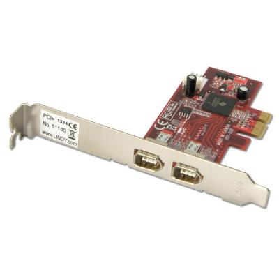 FireWire Card with TI Chipset- 2 Port PCIe